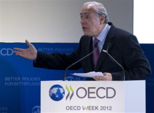 El secretario general de la OCDE, el mexicano José Ángel Gurría.