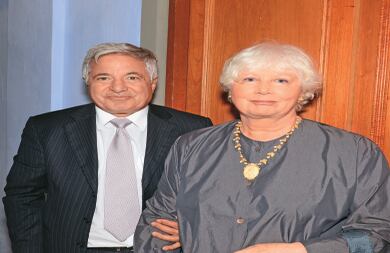 Jean-Claude Bessudo y Danielle Bessudo.