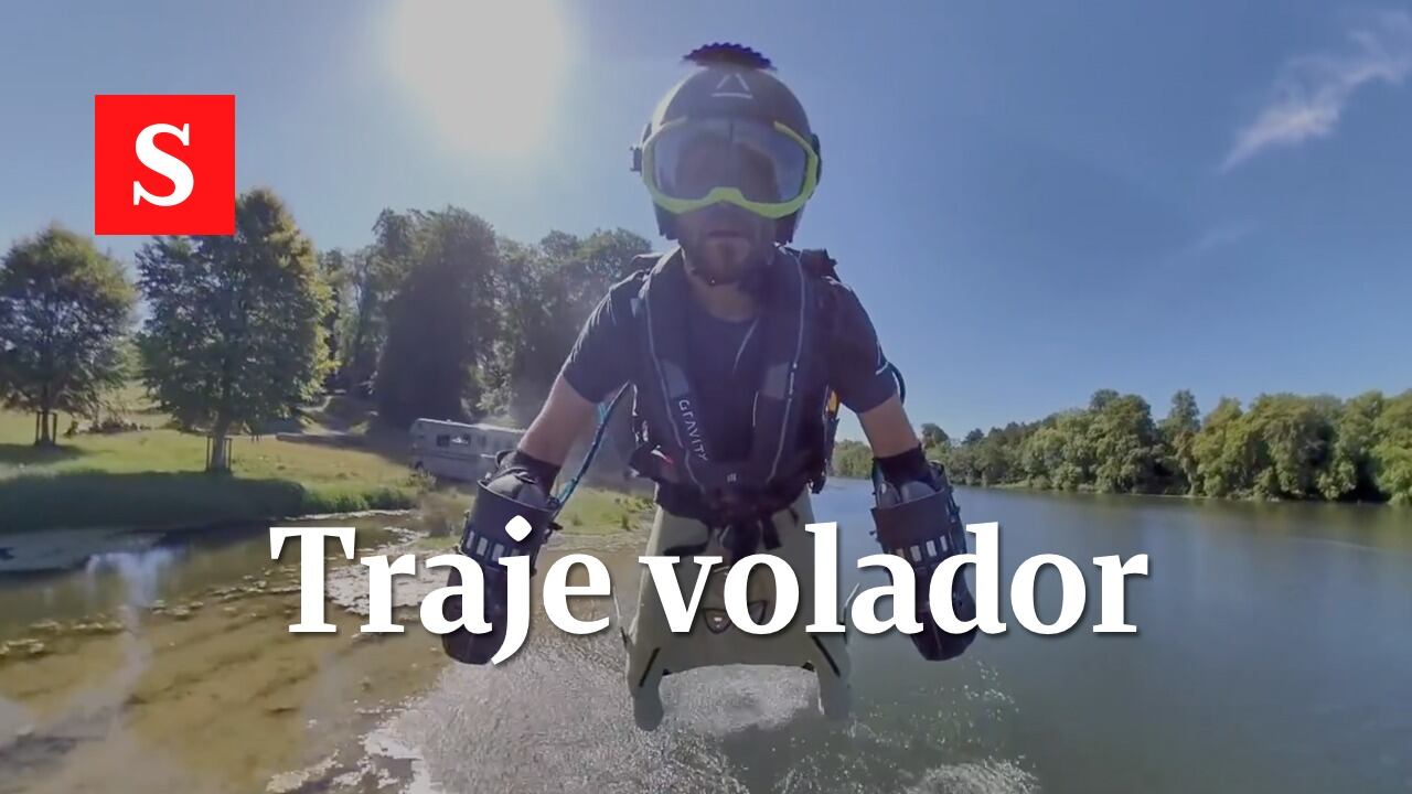 Traje volador
