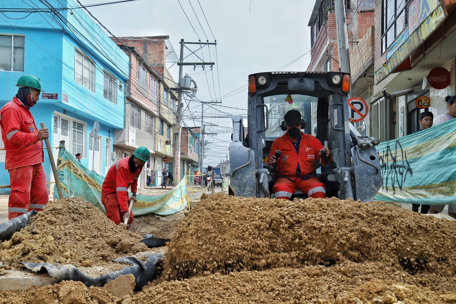 Obras en la comuna 1 de Soacha