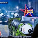 Corea del Norte organizó un desfile militar masivo en Pyongyang para conmemorar el 75 aniversario de la fundación de sus fuerzas armadas, confirmaron sus medios estatales el 9 de febrero, describiendo los misiles balísticos intercontinentales (ICBM) en exhibición como representación de las "capacidades máximas de ataque nuclear" del país. Foto: Getty Images