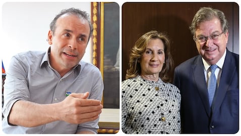 El alcalde de Cali, Alejandro Eder, agradeció la donación para la ciudad del empresario Jaime Gilinski y su esposa, Raquel Kardonski.