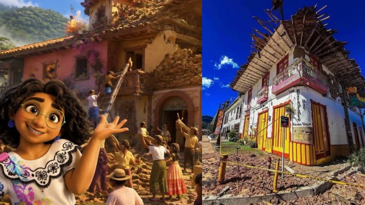 La escena de ‘Encanto’ que se volvió viral tras el terremoto en Colombia.