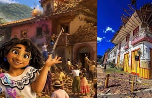 La escena de ‘Encanto’ que se volvió viral tras el terremoto en Colombia