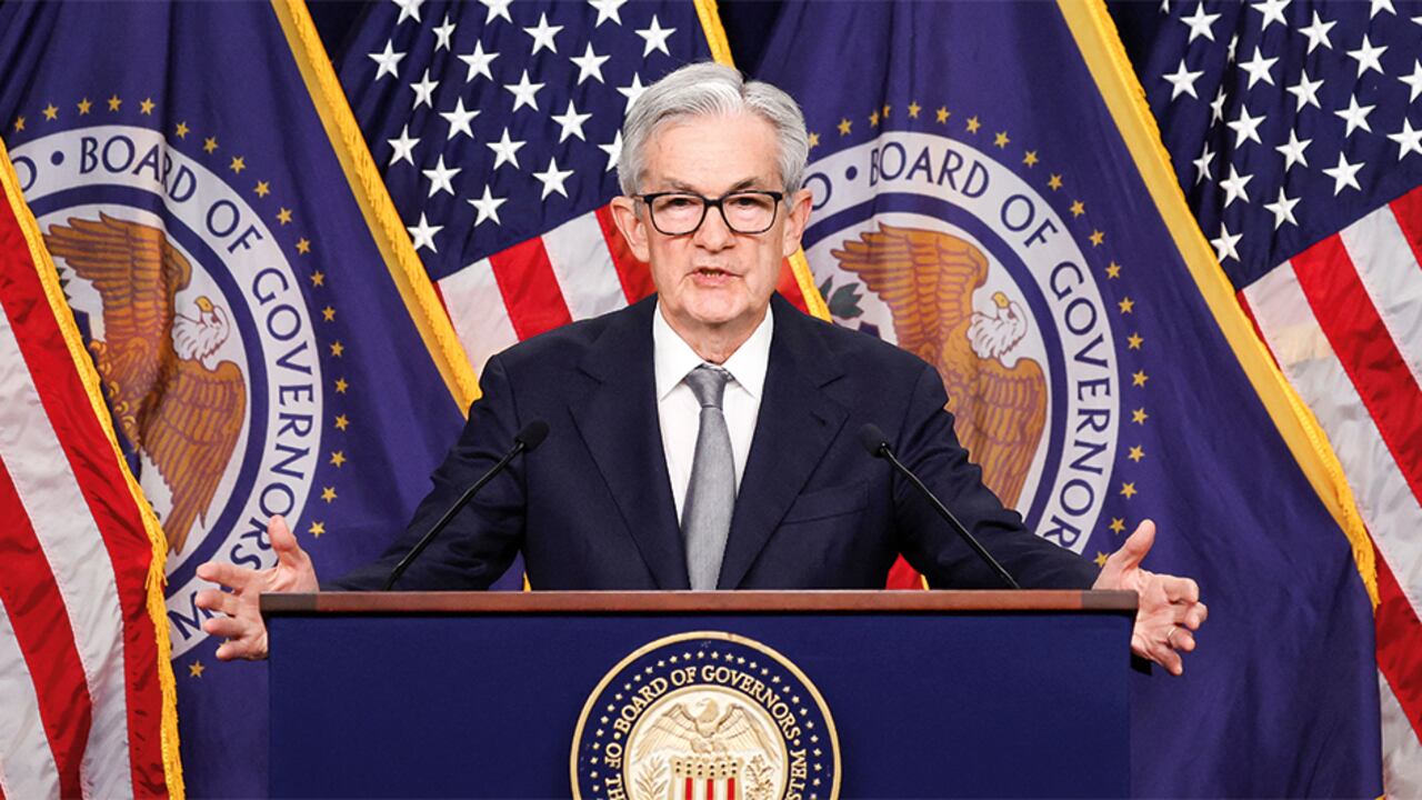 Jerome Powell, presidente de la FED