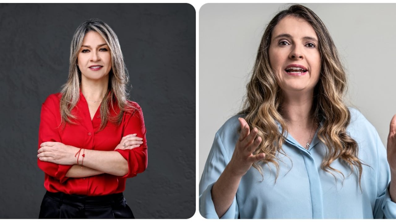 Vicky Dávila y Paloma Valencia