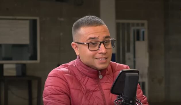 El cantante Jorge Andrés Carmona.