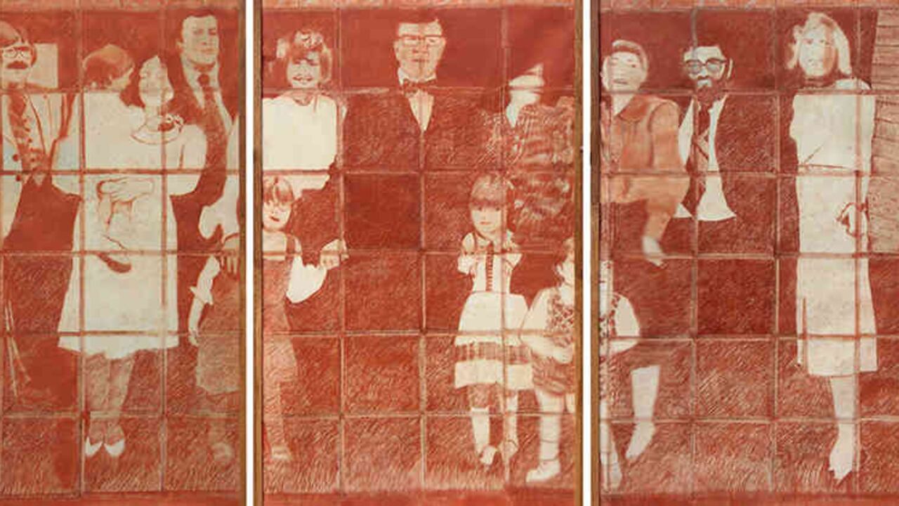 'Proyecto para mural del Congreso', de Beatriz González, estaba a punto de caer en el olvido en Bucaramanga.