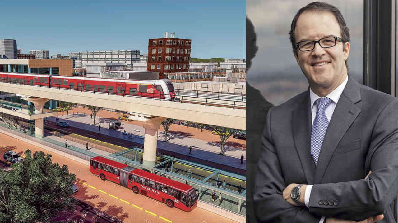 La alcaldesa Claudia López ratificó en su cargo a Andrés Escobar, gerente de la Empresa Metro, con el fin de darle continuidad a la megaobra.