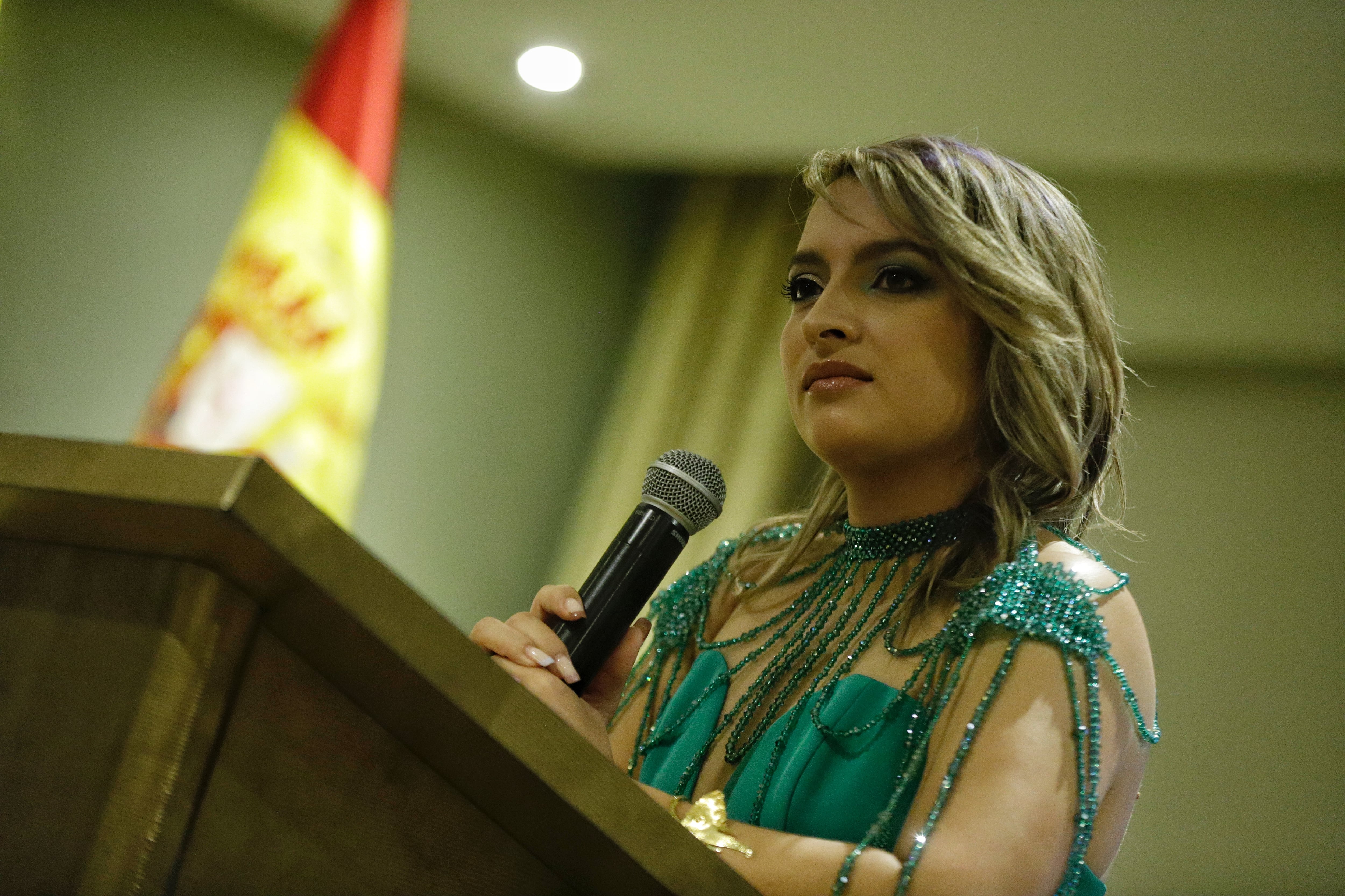 Andrea Petro, la hija del presidente Gustavo Petro.