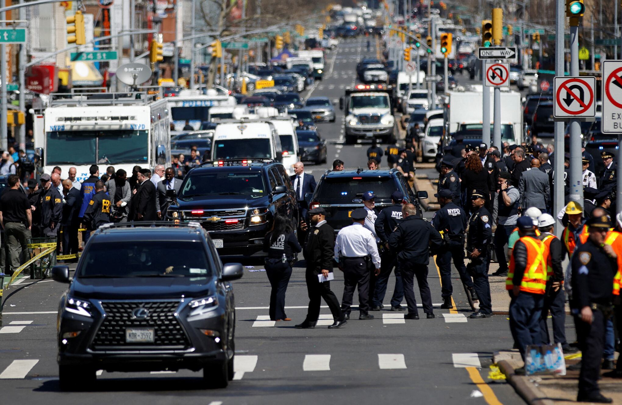 Disparos en una estación de metro en la ciudad de Nueva York