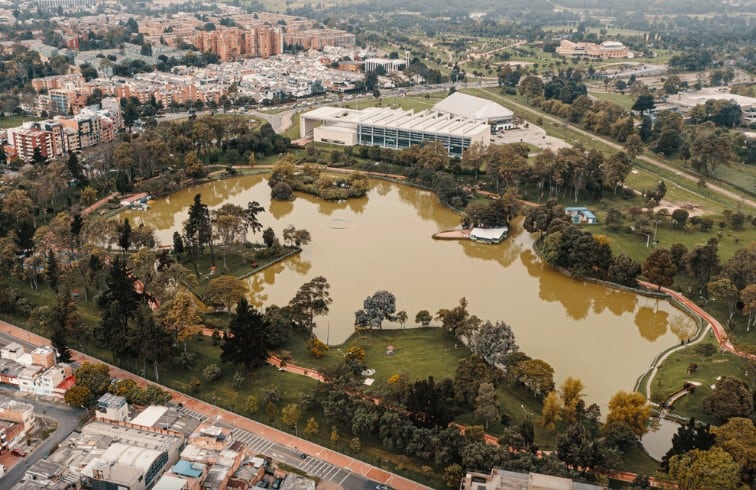 Parque de los Novios en Bogotá