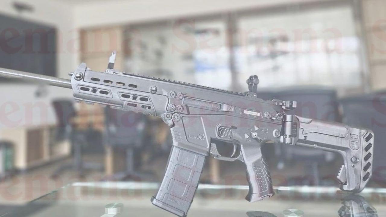 Imagen en exclusiva del nuevo fusil que fabricará Indumil para el Ejército.