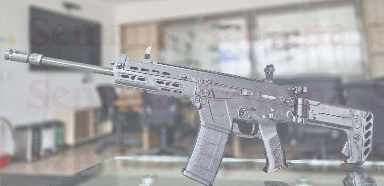 Imagen en exclusiva del nuevo fusil que fabricará Indumil para el Ejército.
