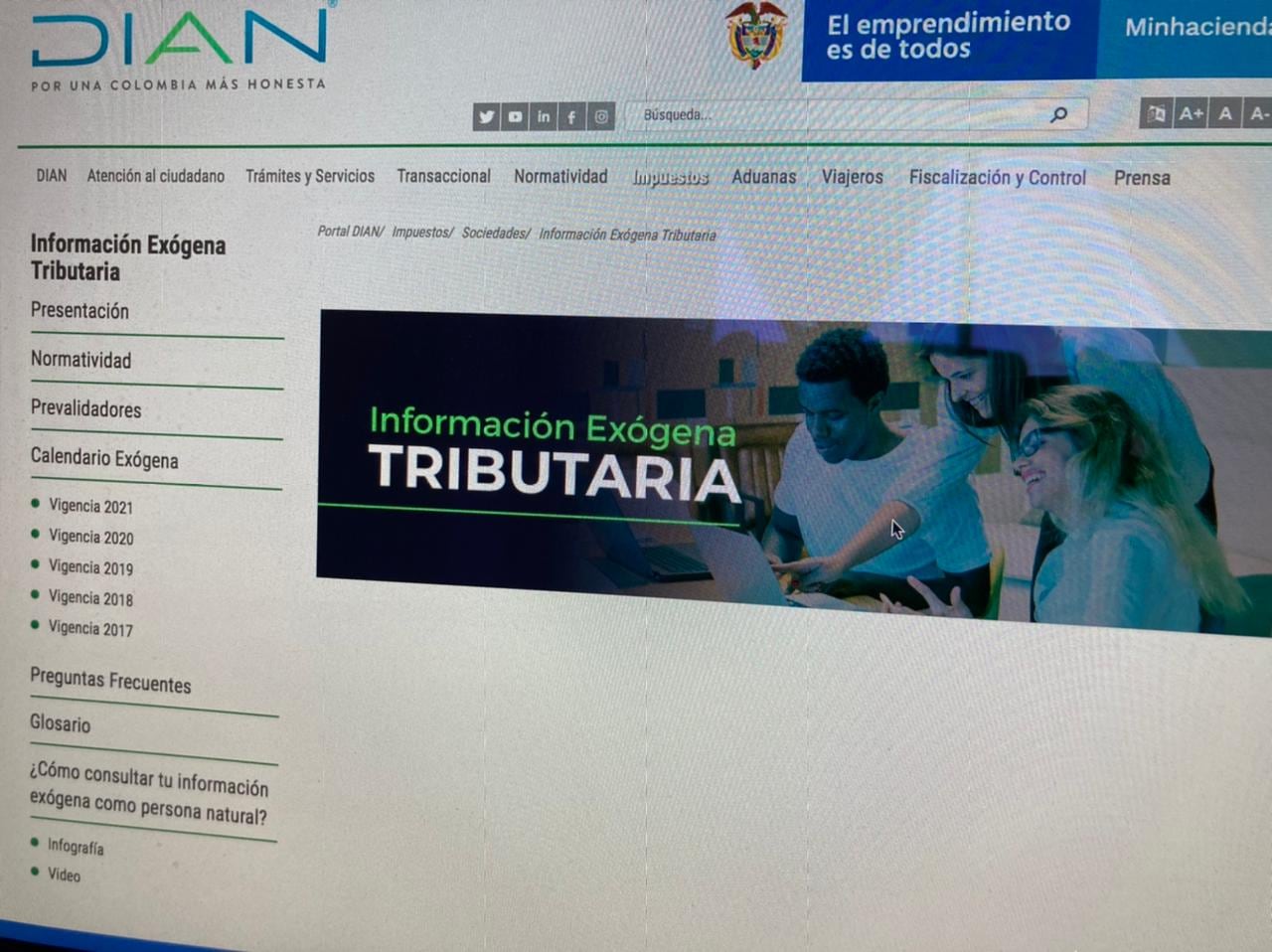 Declaración de renta