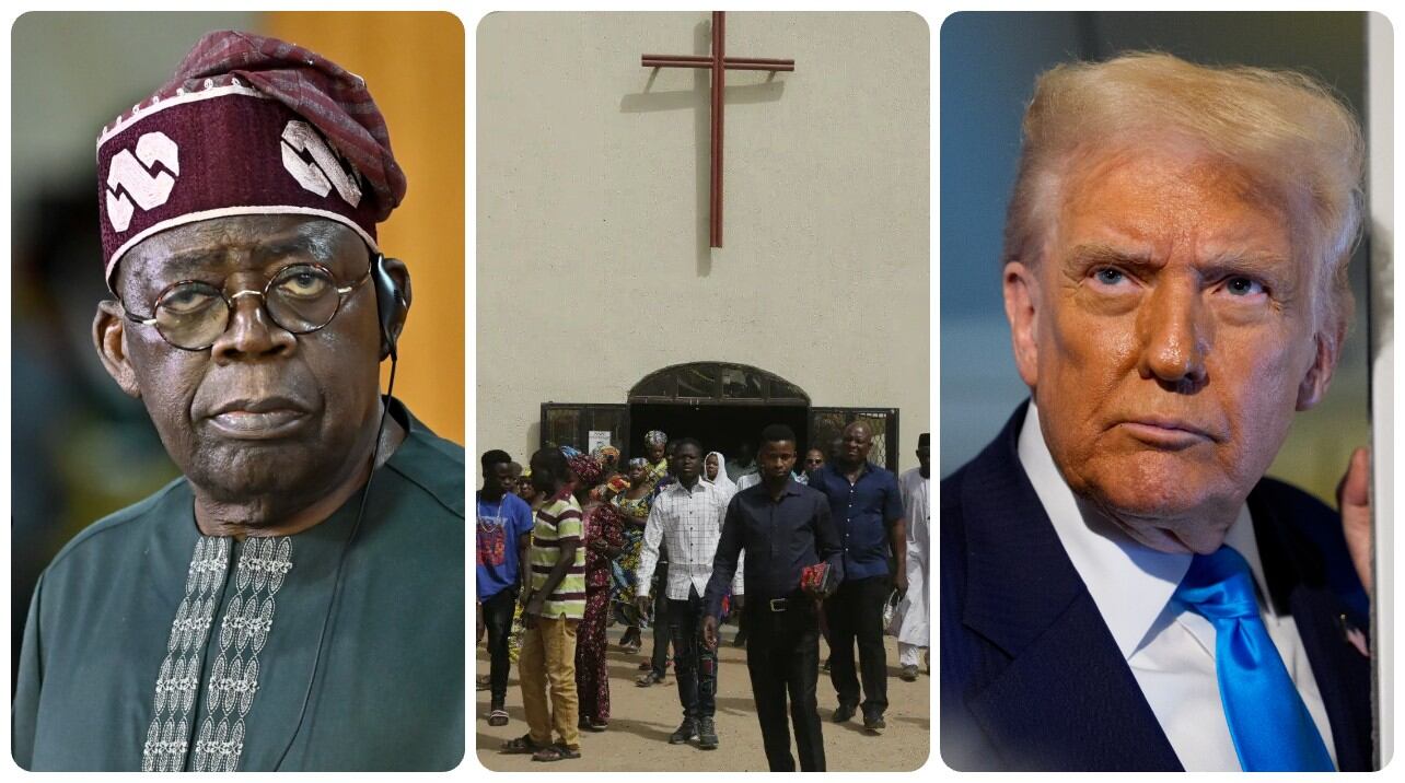 Bola Ahmed Tinubu  y Donald Trump