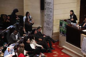 Moción de censura Ministra de Minas y Energía Irene Vélez