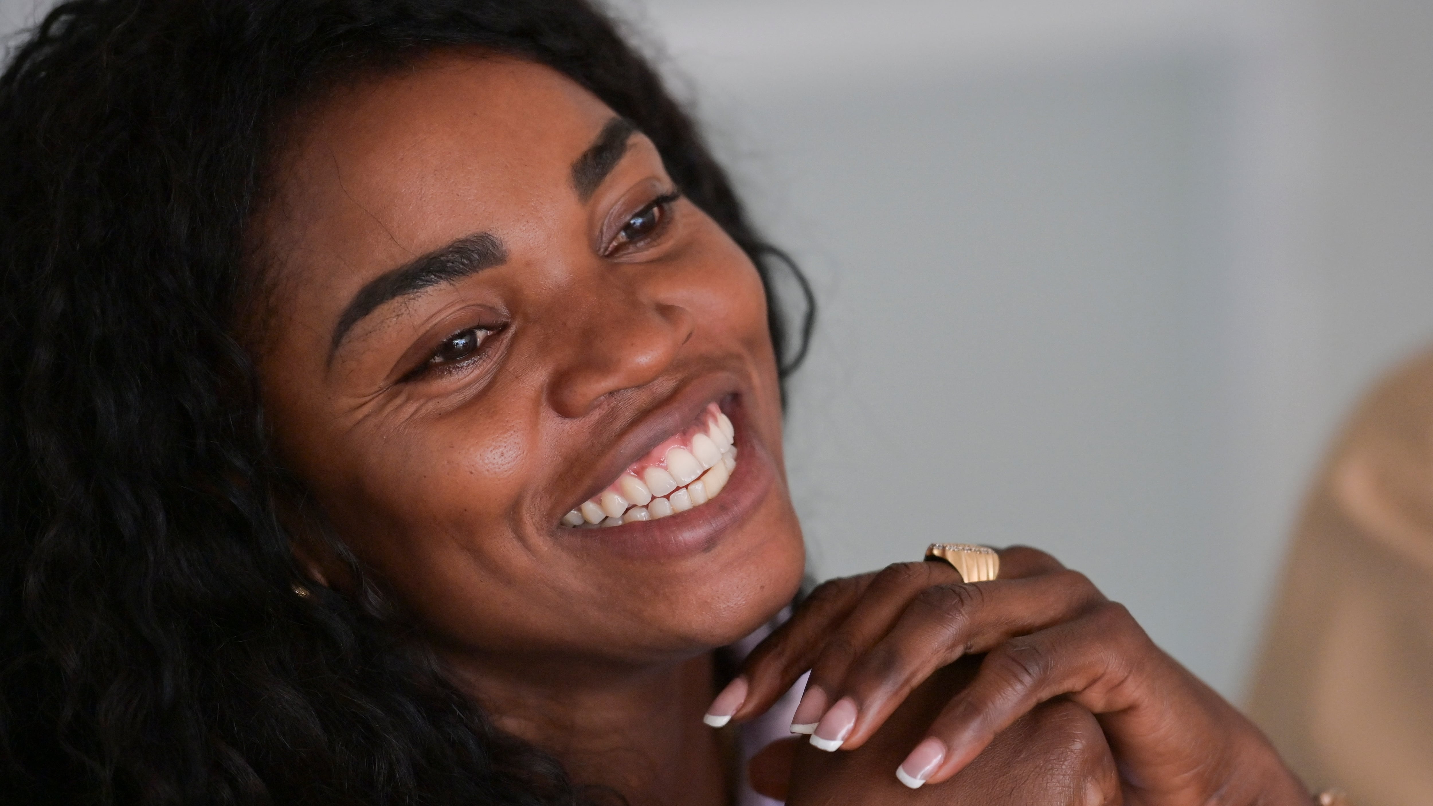 Caterine Ibargüen, histórica deportista colombiana.