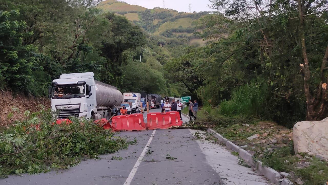En la zona de tiene una amplia congestión vehicular