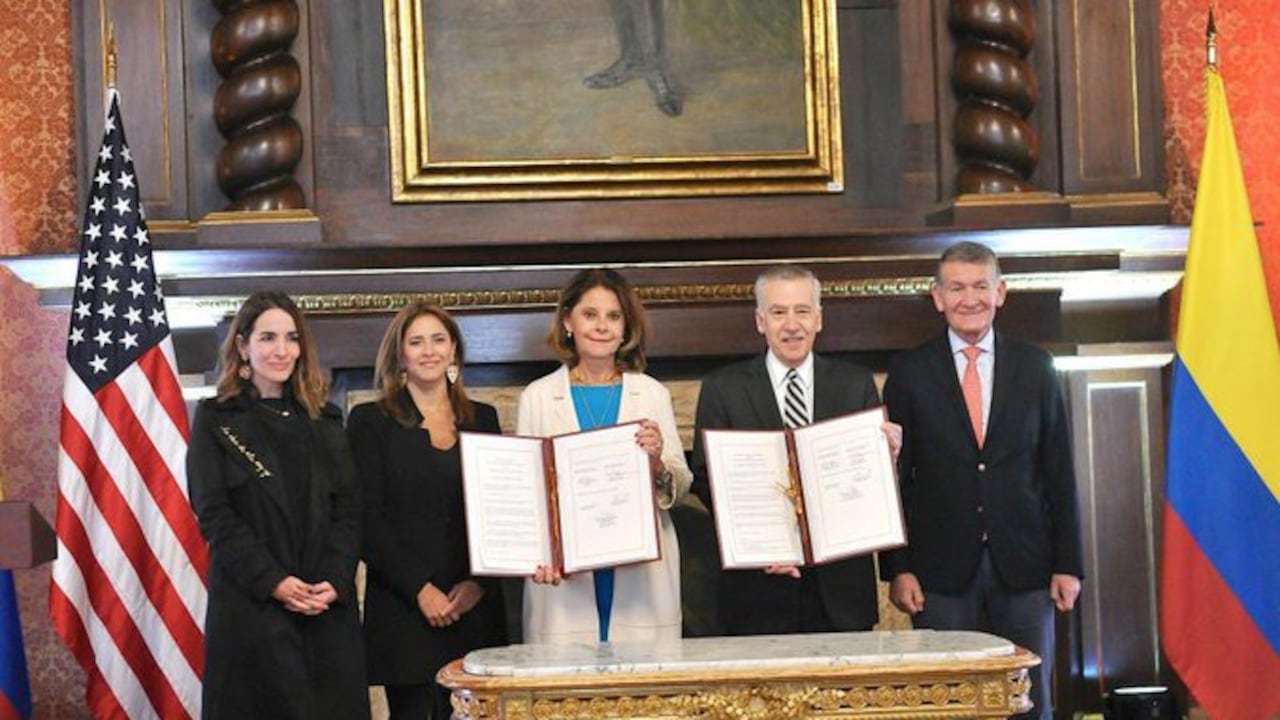 Firma alianza EE. UU. y Colombia para la lucha en contra de la trata de menores de edad.