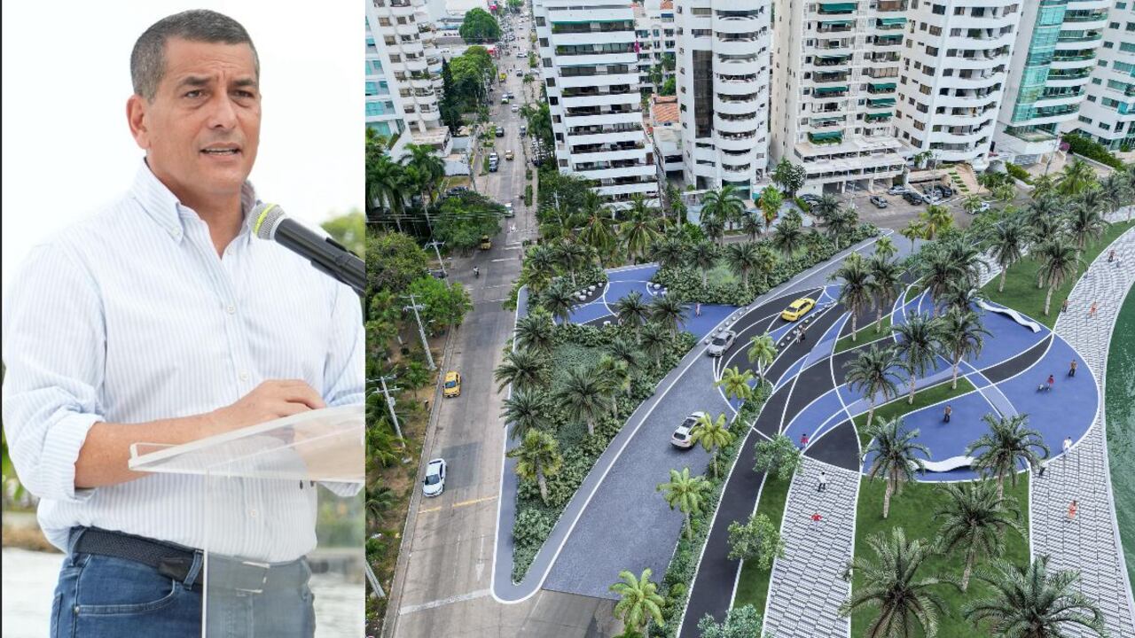 Dumek Turbay, alcalde de Cartagena, dice que en este sector turístico se acabarían las inundaciones.