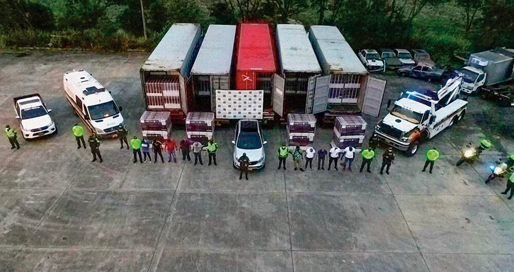  Contenedores cargados con tecnología, como computadores y televisores, también los de telas y cobre, eran los que robaban los Cibers. Según las autoridades, estas mercancías tienen una fácil salida en el mercado ilegal.