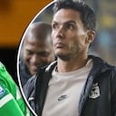 Lucas González (der.), entrenador de Atlético Nacional, tomó decisión sobre James Rodríguez (izq.) de cara al partido contra Tolima.