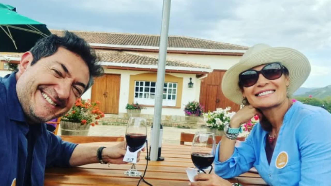 Ernesto Benjumea y Katherine Vélez llevan varios años casados.