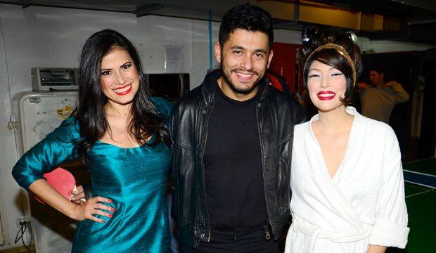 Liliana Escobar, Santiago Alarcón y Natalia Durán. 