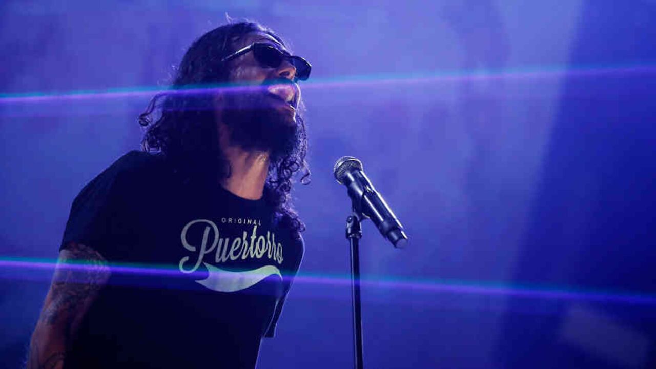 El cantante puertorriqueño cerró la edición de Rock al Parque con su 'Vagabundo'.