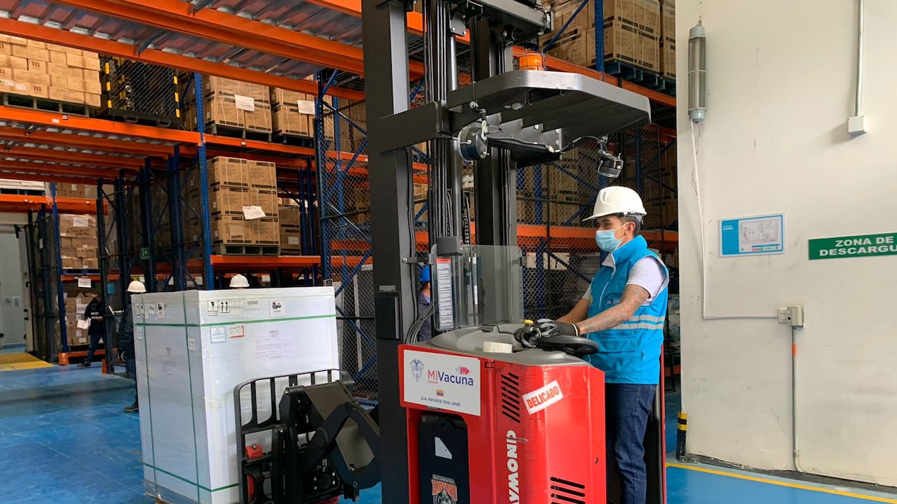 Colombia recibió 2.097.600 dosis de vacunas de Sinovac