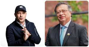 Héctor Olimpo Espinosa y Gustavo Petro.