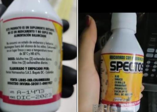 Producto con alerta sanitaria del Invima