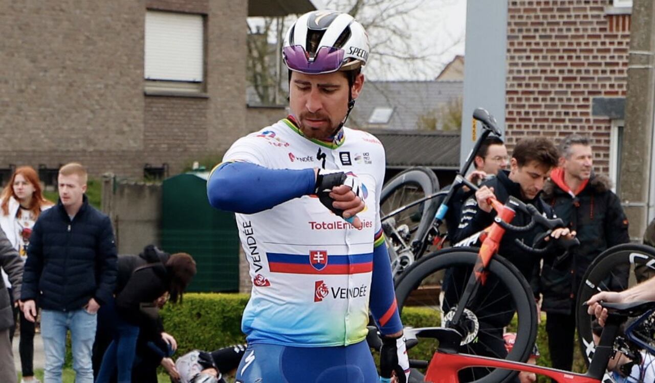 El ciclista Peter Sagan iba conduciendo en estad de embriaguez su moto scooter