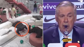 Weverton dejó una de las imagenes más surrealistas de la convocatoria de Brasil.