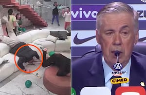 Weverton dejó una de las imagenes más surrealistas de la convocatoria de Brasil.