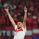 Merih Demiral Celebró con un gesto considerado ofensivo por el gobierno alemán.