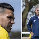 Falcao García y Alberto Gamero en Millonarios.