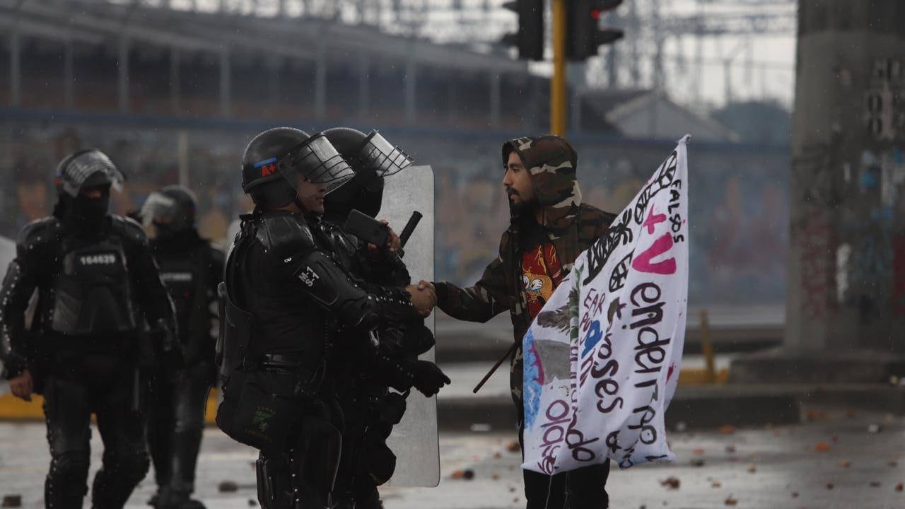 Foto referncial del Esmad durante las protestas del Paro Nacional en 2019.