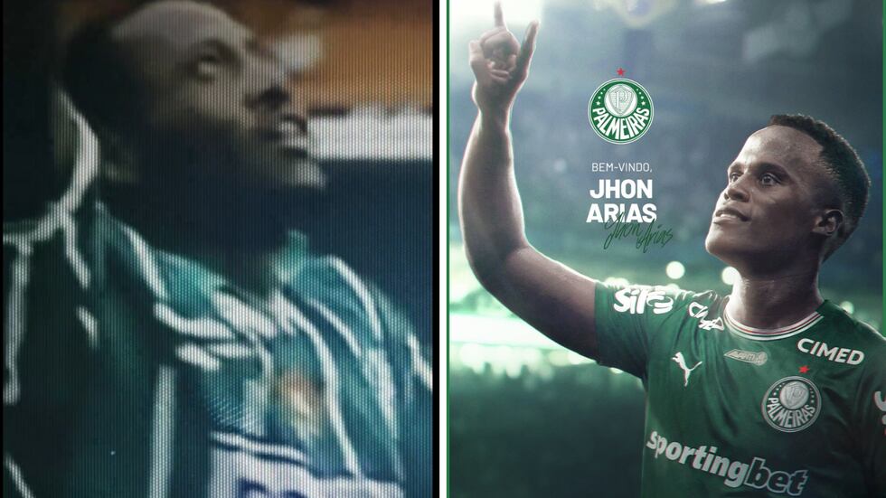 Freddy Rincon Palmeiras anuncia el fichaje de Jhon Arias: video de presentación hasta ...