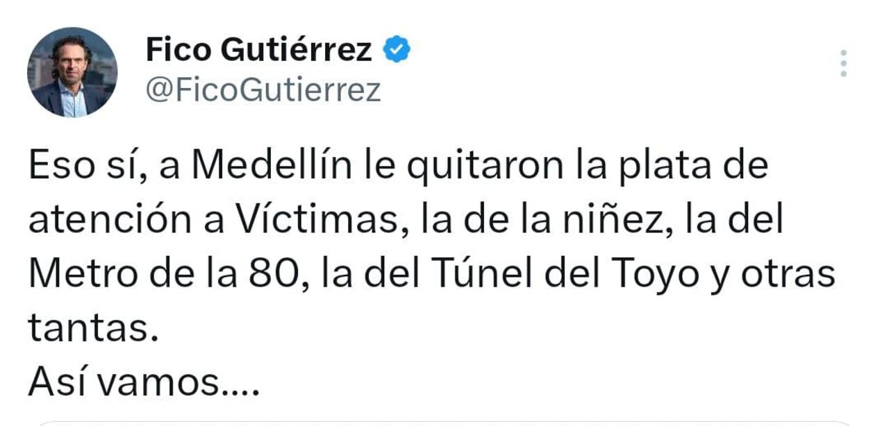 Federico Gutiérrez cuestionó decisión de darle un nuevo contrato millonario al reconocido bailarín Nerú