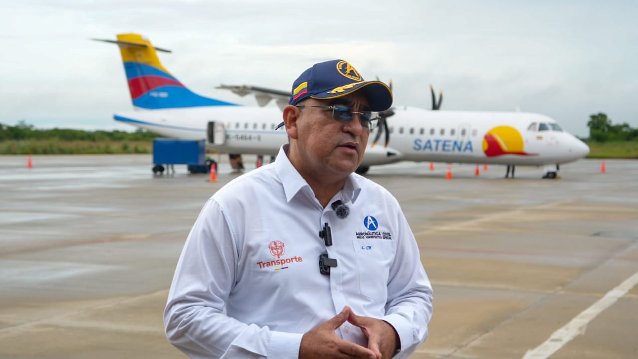 Luis Alfonso Martínez Chimenty, director de la Aerocivil.