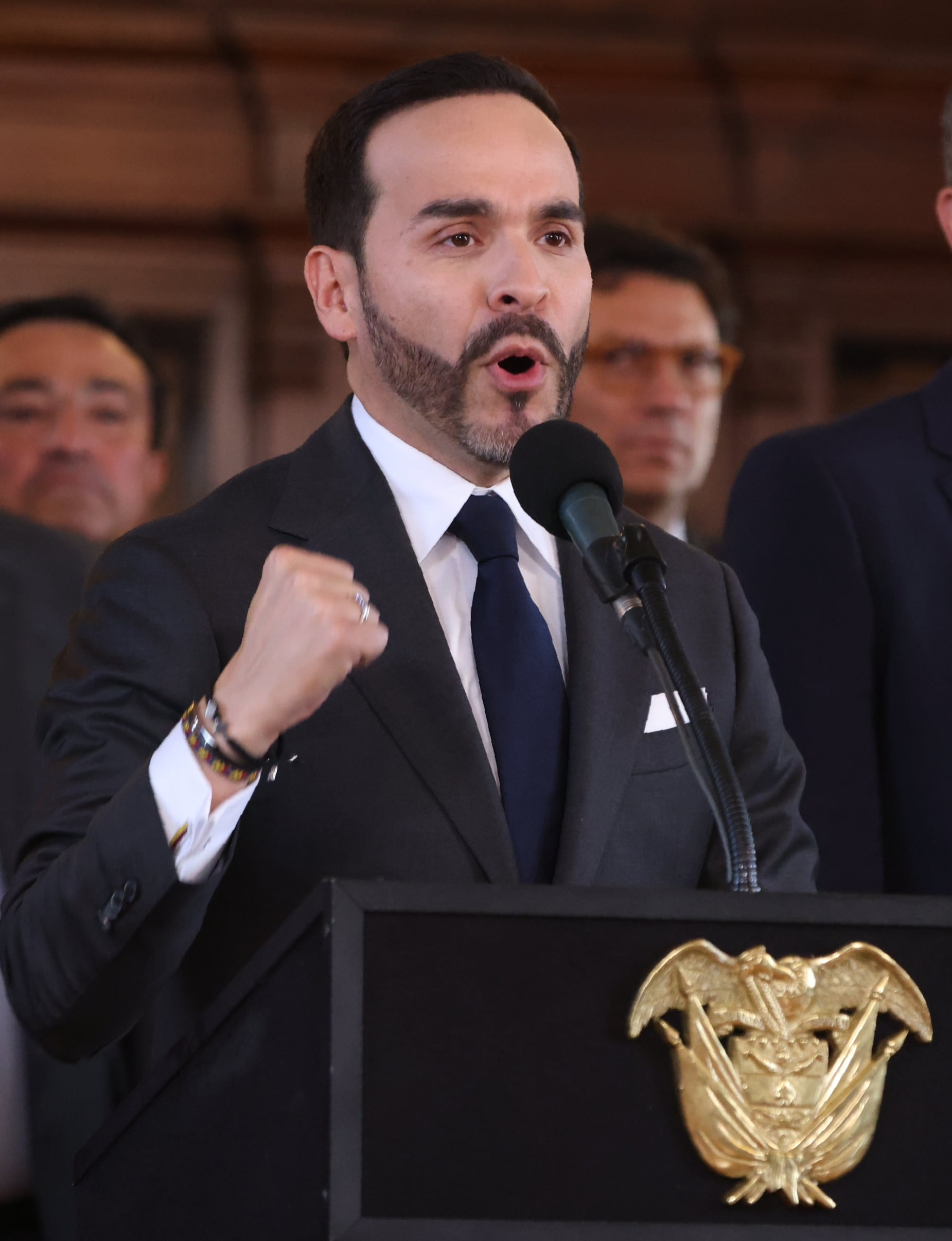 Presidente Abelardo de la Espriella se reunió con el sector asegurador, principalmente con representantes de Fasecolda, con el objetivo de coordinar la reconstrucción de Colombia después del terremoto del 10 de agosto
19 agosto 2026