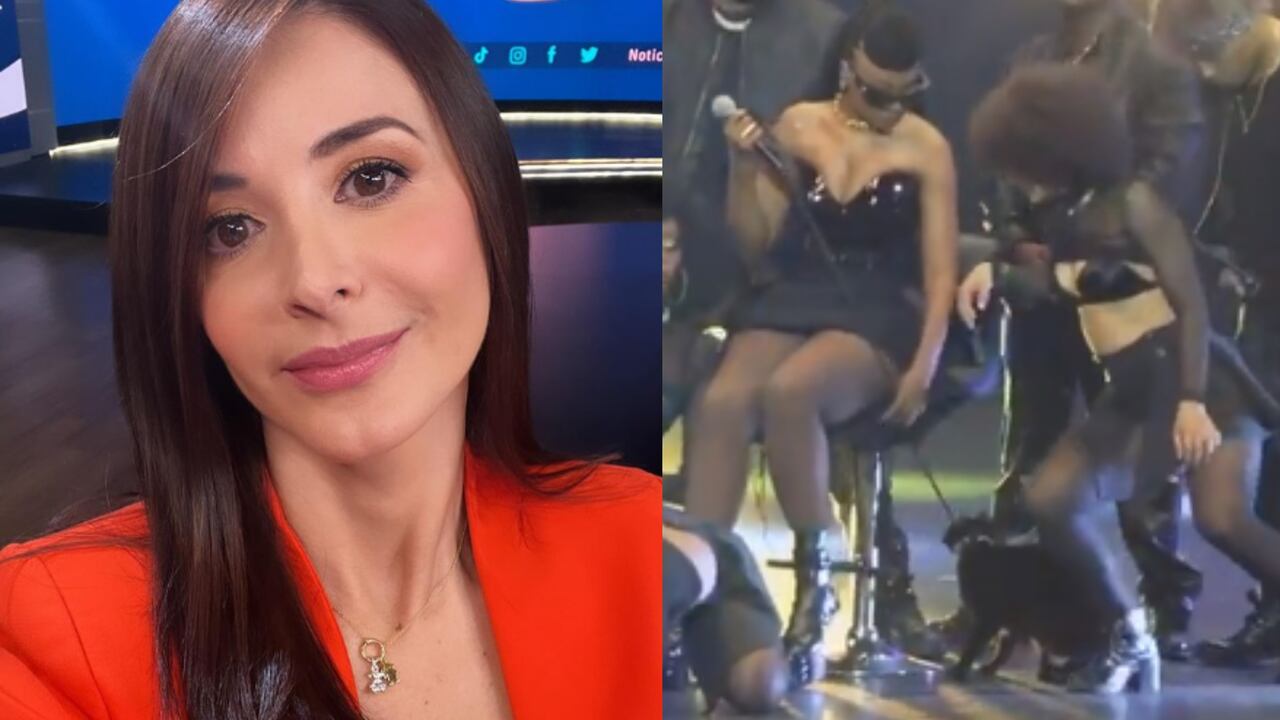 Alejandra Giraldo no estuvo de acuerdo con que Goyo usara un gato real para su show.
