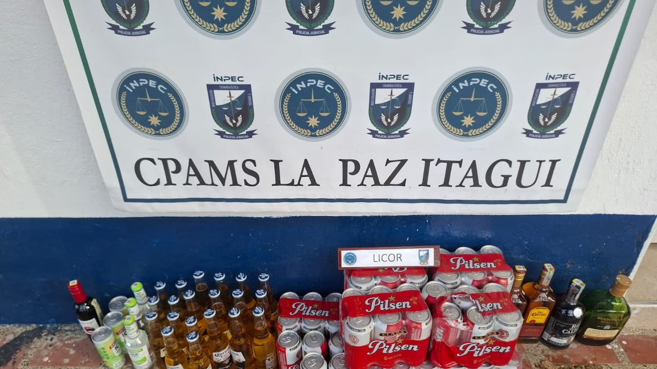 Operativo del Inpec en la cárcel de Itagüí dejó a la vista objetos prohibidos.