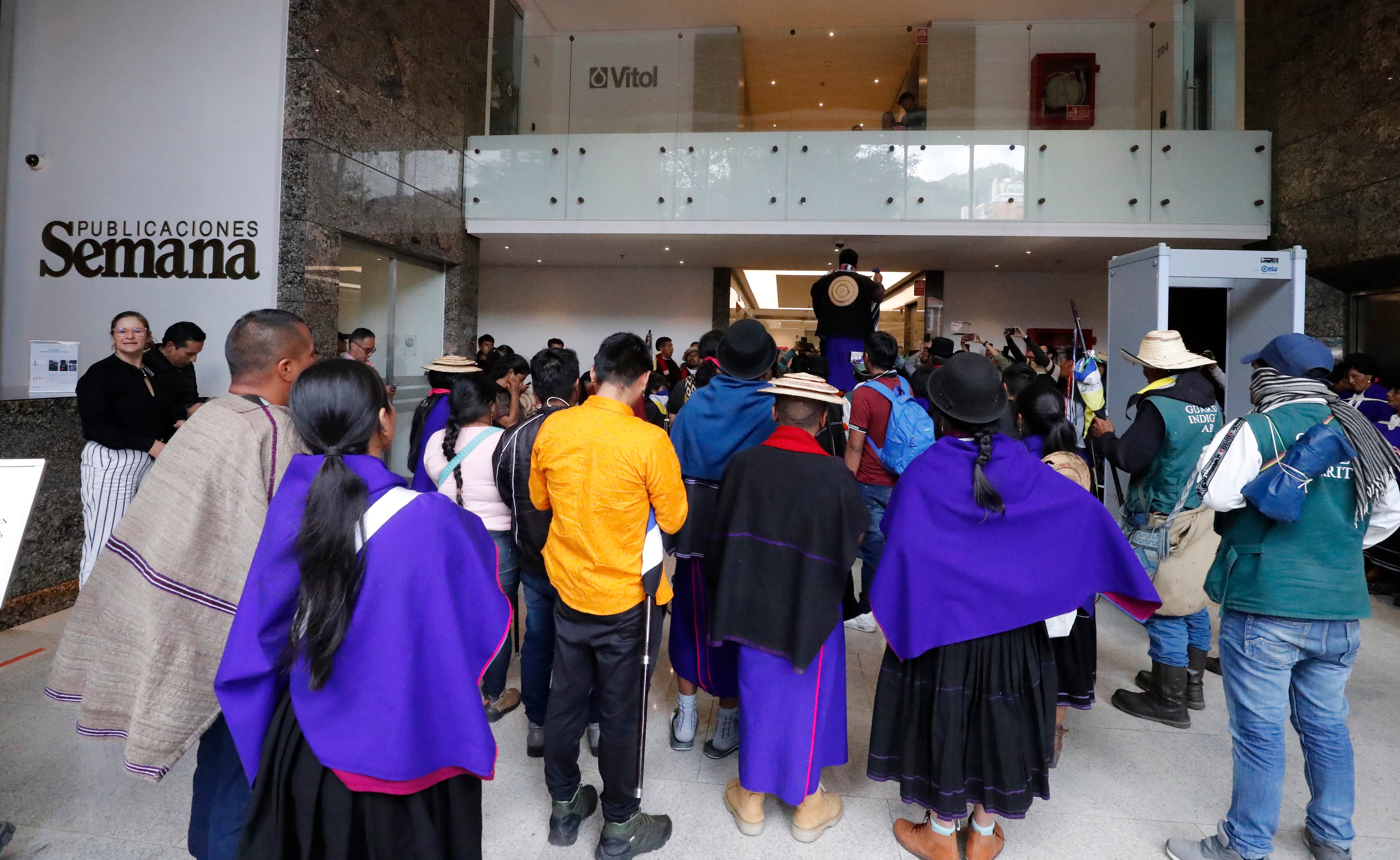 Toma A Semana minga indígena