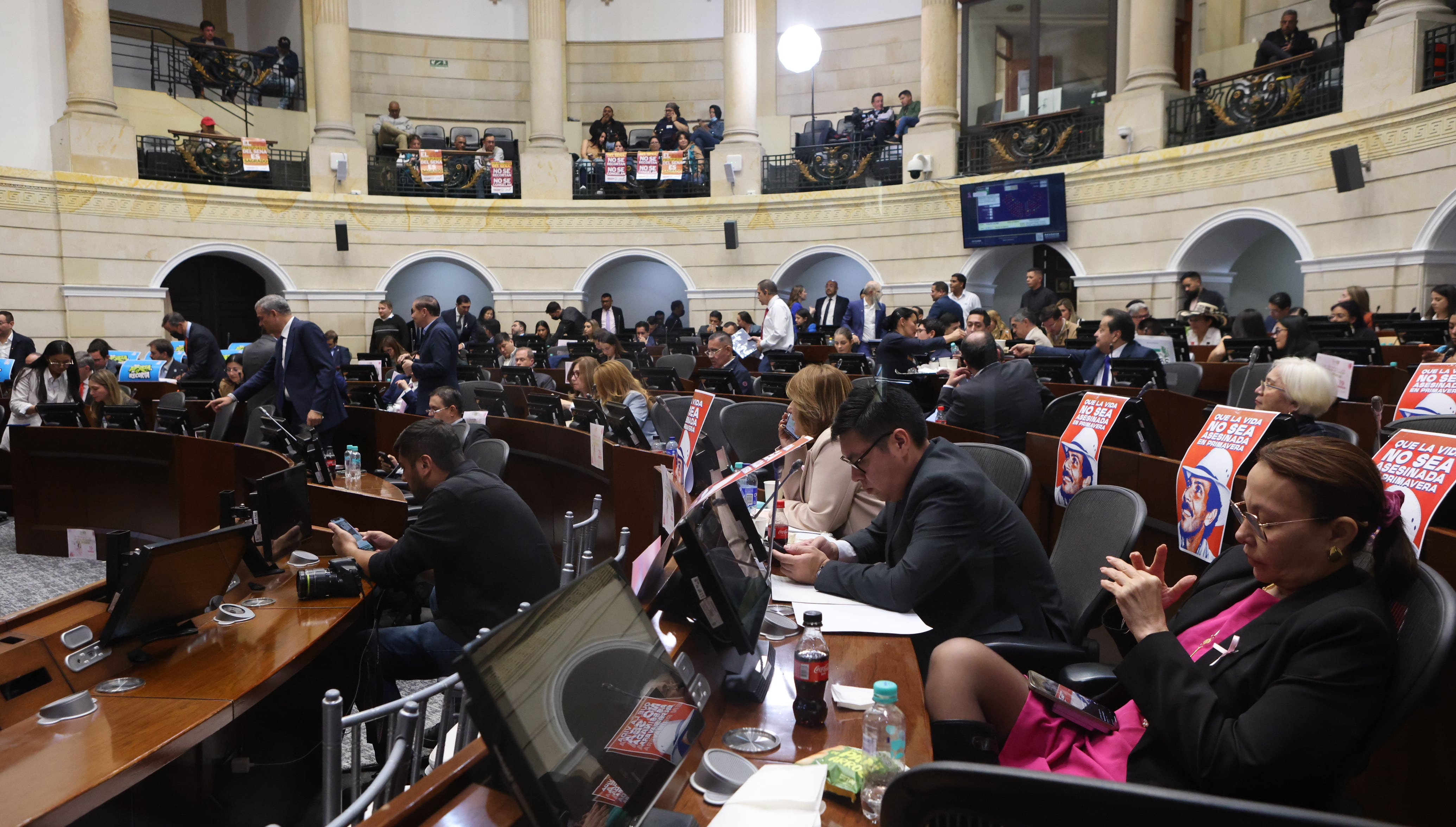 Plenaria del Senado debate del proyecto de ley, Presupuesto General de la Nación 2027.
Christian Garcés senador