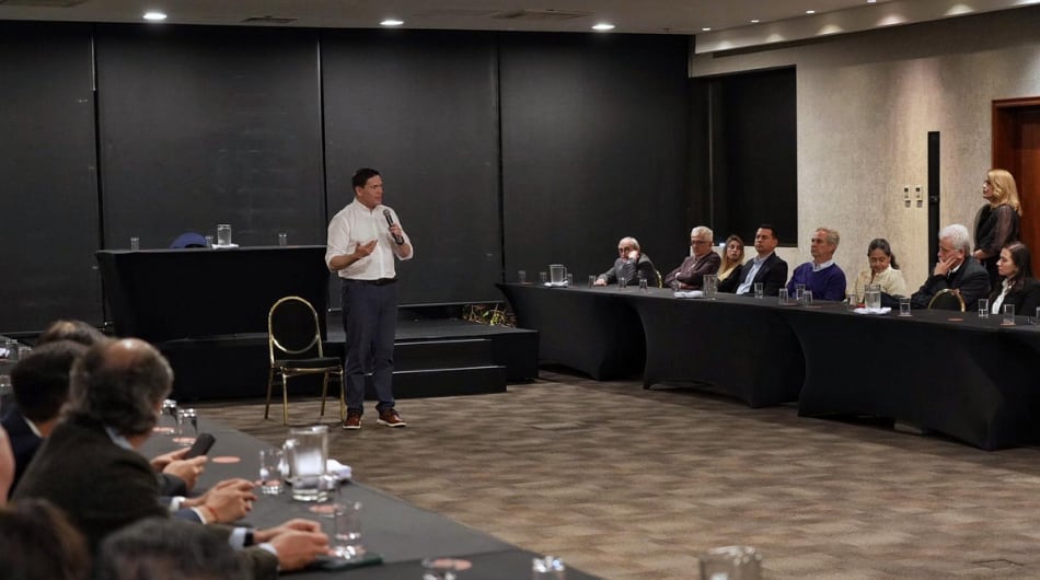 Encuentro de Juan Carlos Pinzón con empresarios este 22 de octubre.