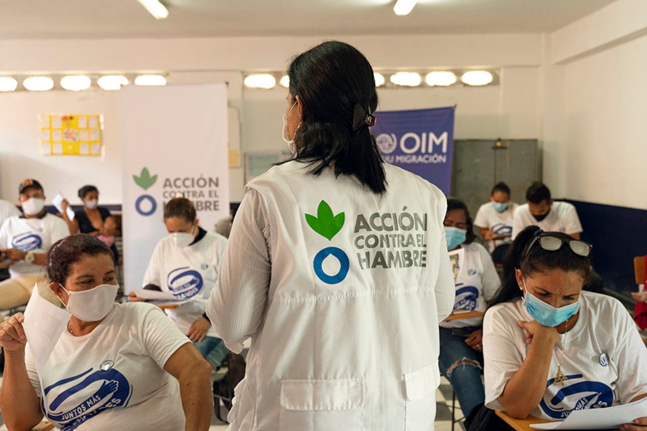 Labores de acción contra el hambre