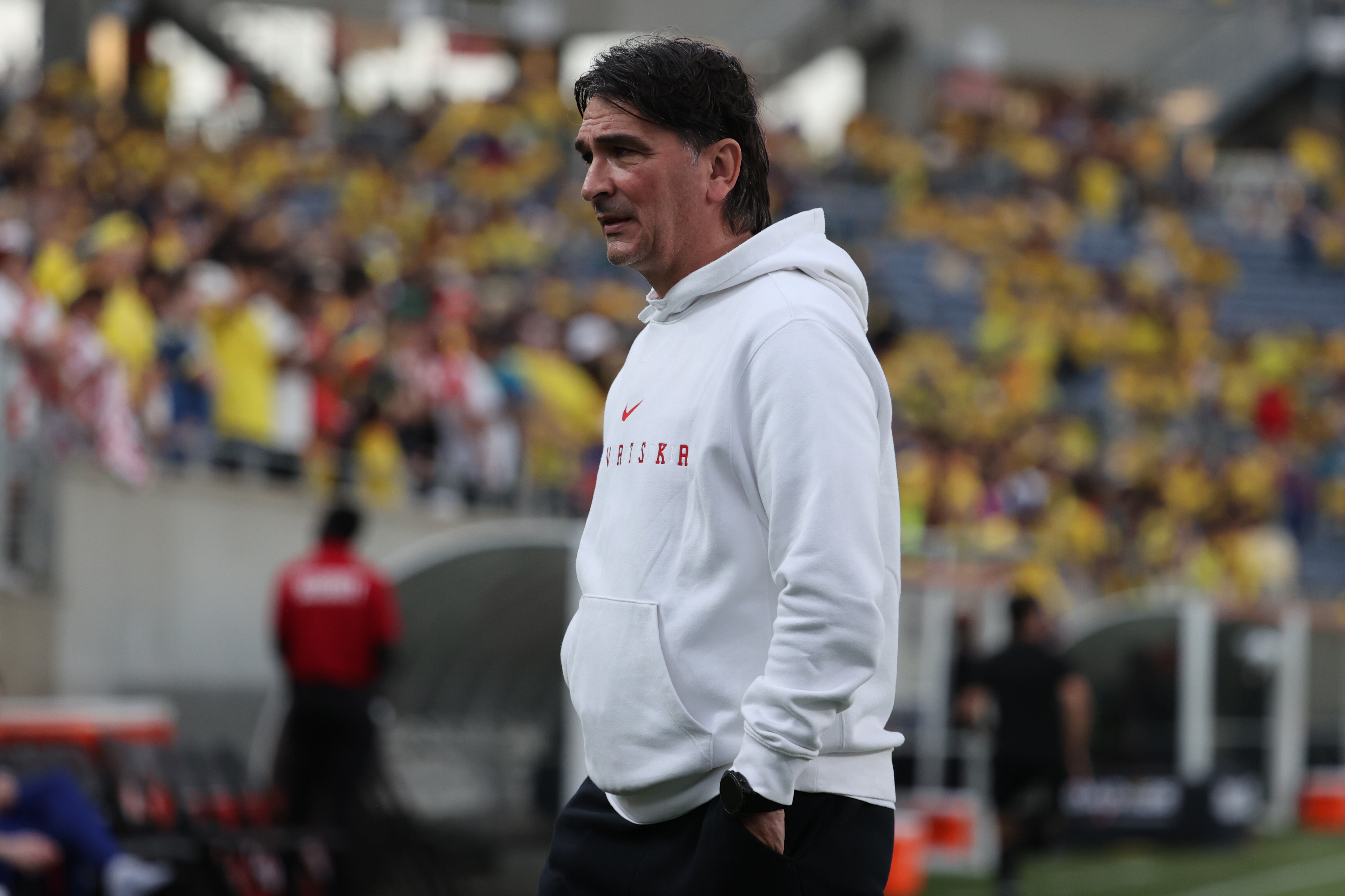 Zlatko Dalić, técnico de la Selección de Croacia.